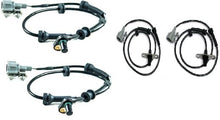 ABS / Wheel Speed Sensor Front & Rear Vehicle Kit for Nissan Navara D40