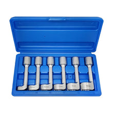 6-Piece Injector Fuel Line Socket Wrench Set 1/2" Diesel Fuel Injector Line Injection Socket Wrench Spanner Tool Set 12/14/16mm