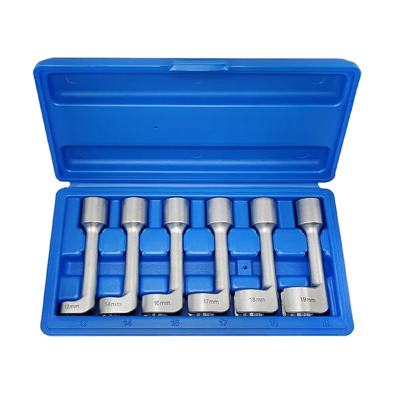 6-Piece Injector Fuel Line Socket Wrench Set 1/2