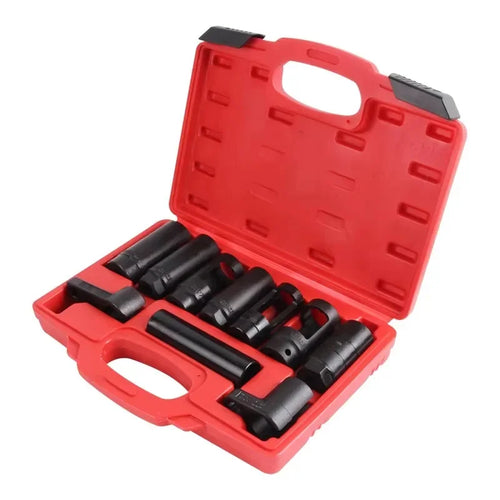 Auto Repair Tool 10pcs Diesel Oxygen O2 Sensor Socket Set