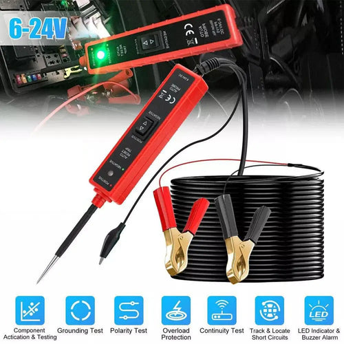 Car Electric Circuit Tester Car Digital Electric Voltage Probe Test Power Auto Tester Testing Pen Tool Automotive O1I6