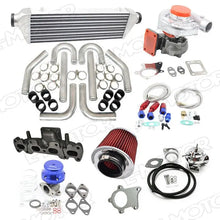 Turbo Kit T3/T4 For Mazda 94-05 Miata 1.8L MX-5 NA8 NB IC PK WG BOV Manifold