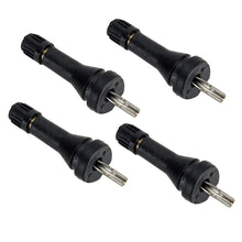 8Pcs Black Rubber TPMS Tire Pressure Monitoring Sensor Valve Stems Fit for Fiat Chrysler Peugeot Nissan Mitsubishi Renault Jeep