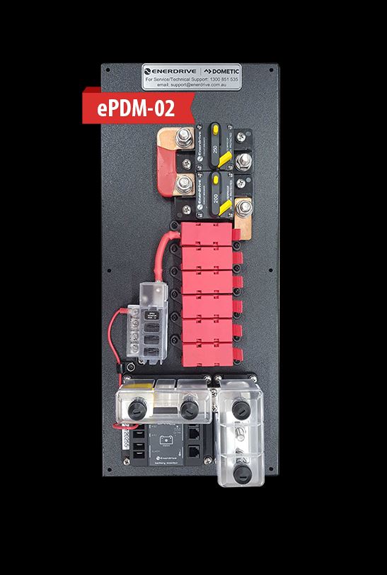 Enerdrive ePDM-02 Power Distribution Module – with ePRO+ Battery Monitor