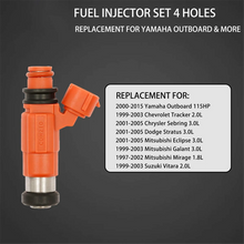 880887T1 for Mercury 115 Efi 4 Stroke Fuel Injector Injection Parts 880887T-1 Cdh210 68V-8A360-00-00,4PCS