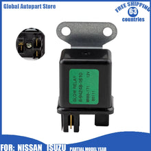 8942481610 Mover Parts Preheating Relay Glow Plug For Nissan For Kubota Yanmar For Isuzu Hitachi ZAXIS50U ZAXIS40U 8-94248-1610