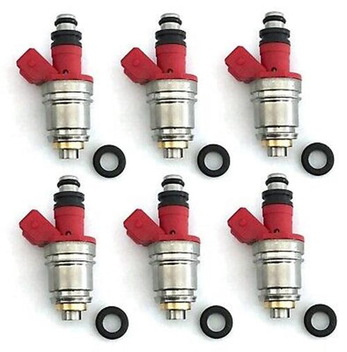 Set of 6 Remanufactured Fuel Injectors for Nissan Patrol GQ Y60 TB42E 4.2L 91-99