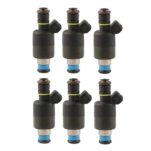 6 x FUEL INJECTORS for HOLDEN JACKAROO 1992>1998 6VD1 3.2 UBS25 INJ147