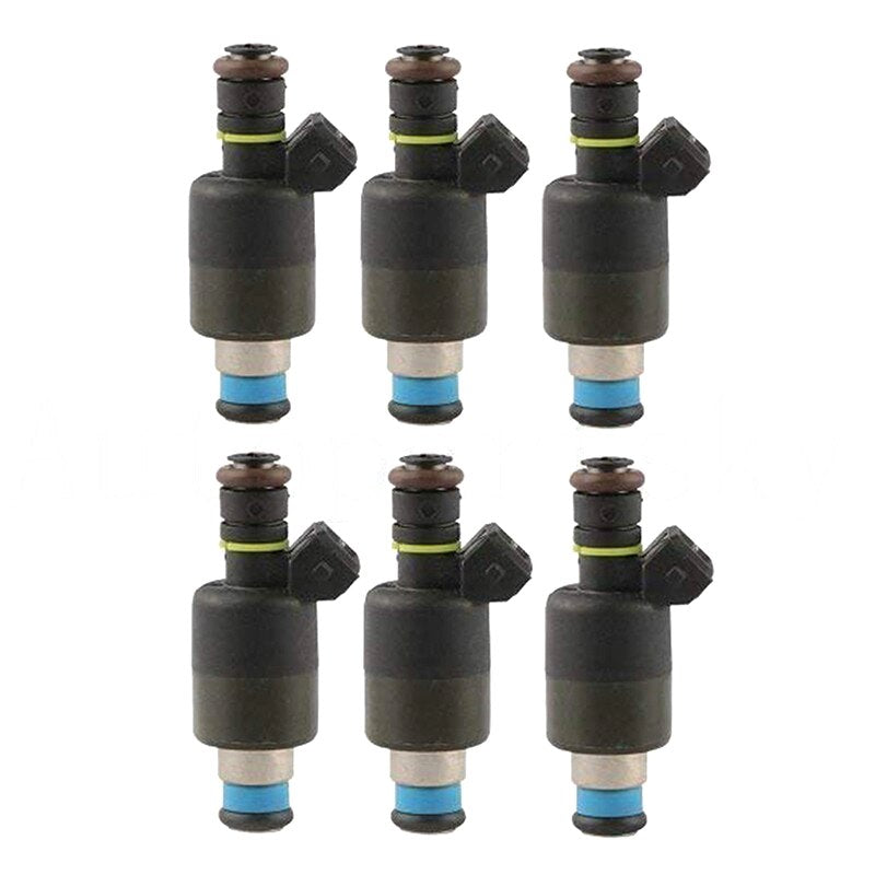 6 x FUEL INJECTORS for HOLDEN JACKAROO 1992>1998 6VD1 3.2 UBS25 INJ147