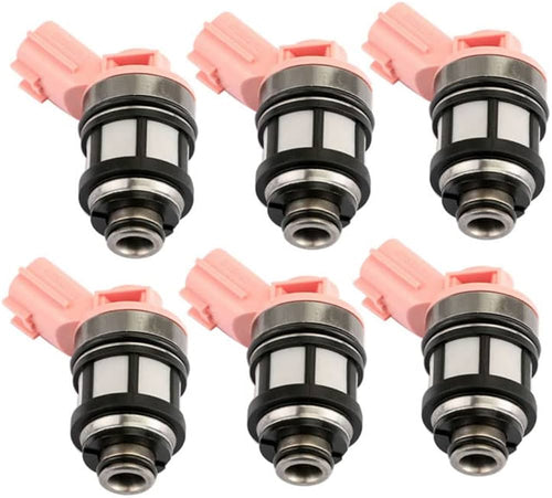 6 Fuel Injectors for Nissan Pathfinder R50 Navara D21 D22 VG30E 3.0L VG33E 3.3L