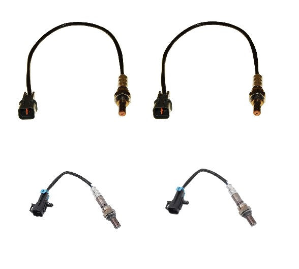 4 x o2 Oxygen Sensors for Kia Carnival VQ 2006 -2007 2.7 - full vehicle kit