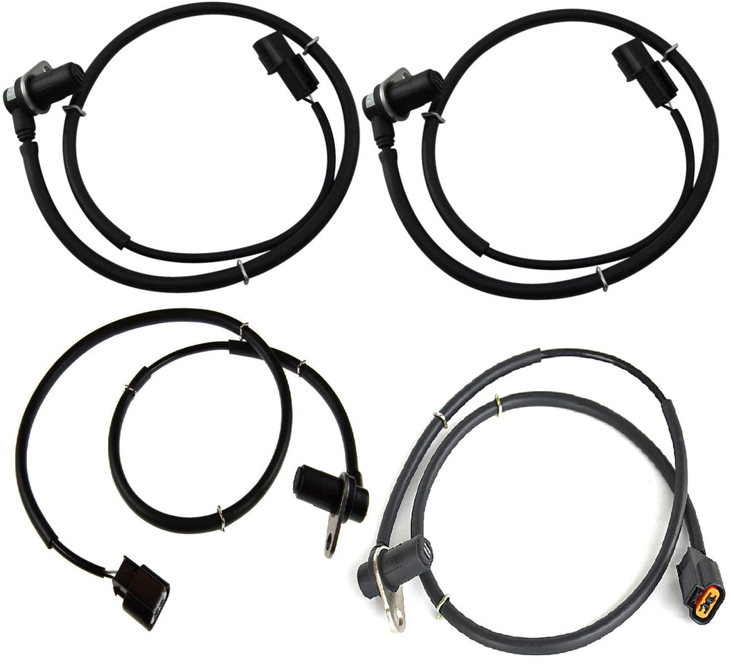 Front & Rear ABS Wheel Speed Sensors for Mitsubishi Pajero NT, NW, NX V98W 3.2