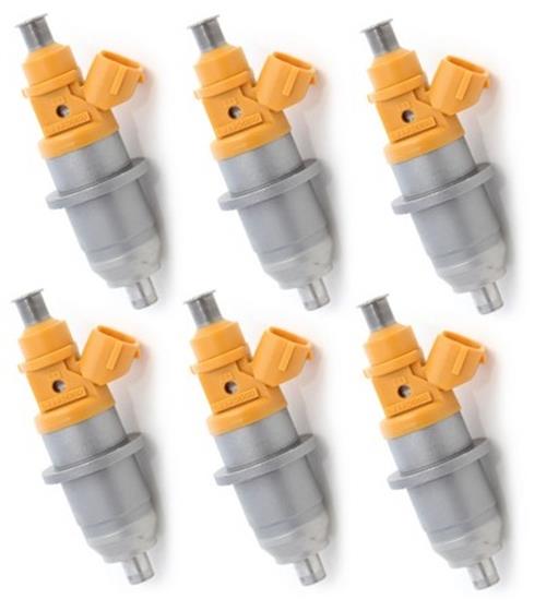 6 x fuel injectors for mitsubishi pajero v65w v75w GDI model 1999 - 2006 6G74