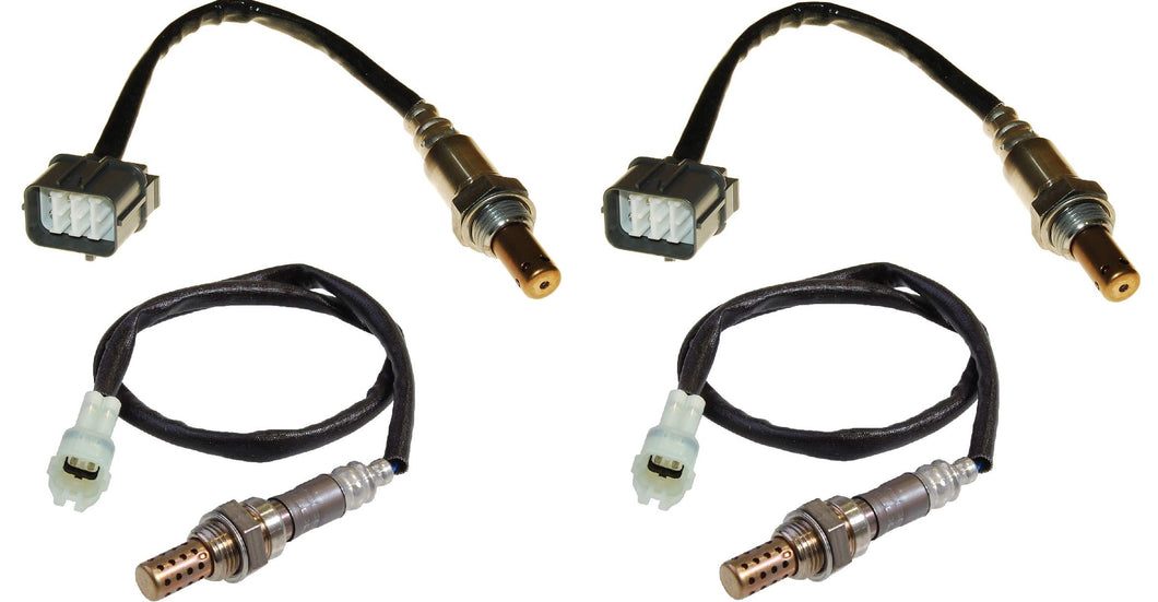 4 x o2 Oxygen Sensors for Suzuki Grand Vitara 2005 on 2.7 JB627 - full kit