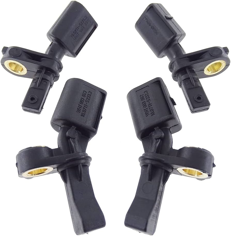 Complete Set Front & Rear ABS Wheel Speed Sensors for Audi & VW, OEM #WHT003860-