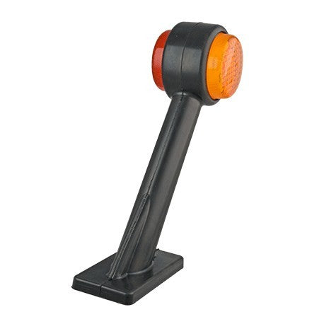 LED Autolamps 1004L 12 Volt Red / Amber Side Marker Left Hand Side