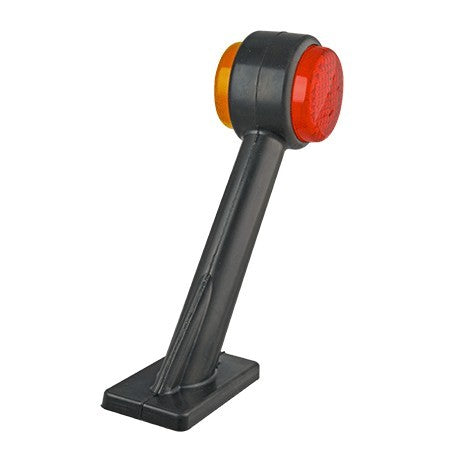 LED Autolamps 1004R 12 Volt Red / Amber Side Marker Right Hand Side