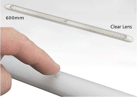 LED Autolamps 10121/24SW 24 Volt Interior Strip Clear Lens Lamp