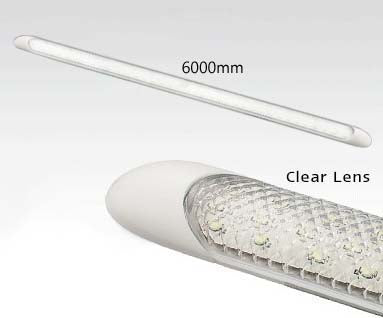 LED Autolamps 10121/24 24 Volt Interior Strip Clear Lens Lamp