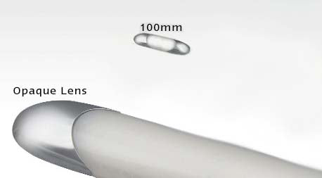 LED Autolamps 1016/OPAQUE 12 Volt Interior Strip Opaque Lens Lamp