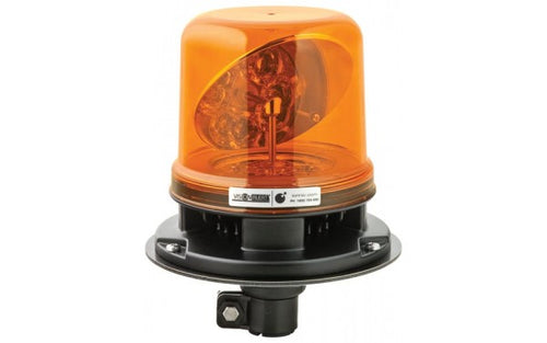 IONNIC 107002 12-24V Amber Pole Mount Rotating LED Beacon
