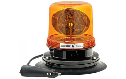 IONNIC 108000 12-24V Amber Magnetic Rotating LED Beacon
