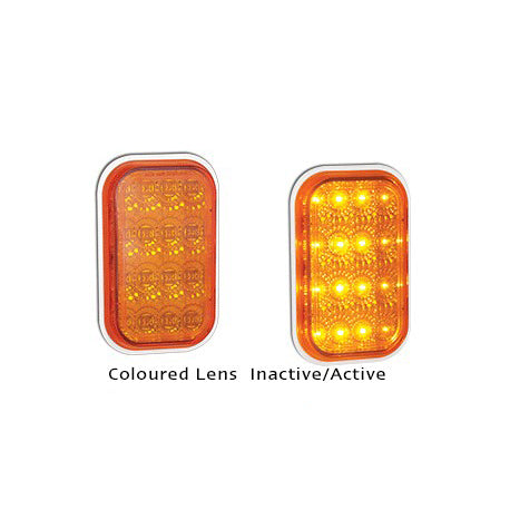 LED Autolamps 131AM 12-24 Volt Rear Indicator Single Function Lamp