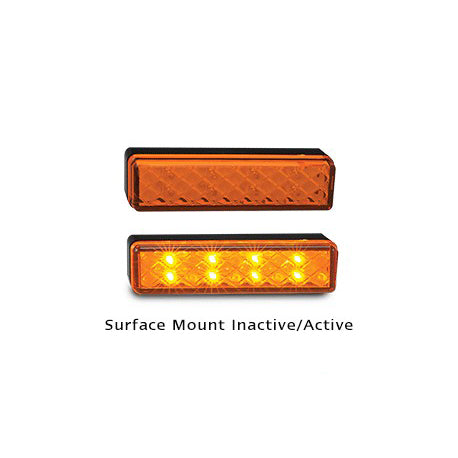 LED Autolamps 135AM 12-24 Volt Surface Mount Rear Indicator Single Function Lamp