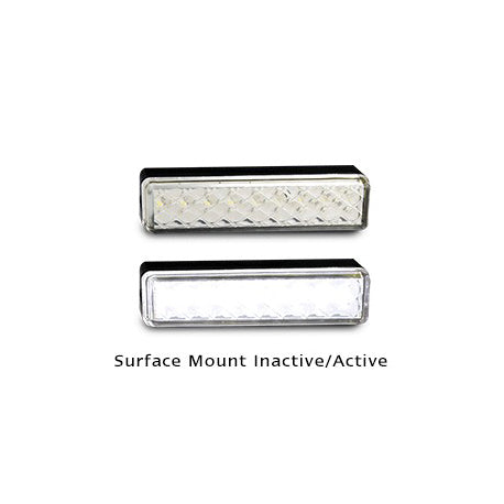 LED Autolamps 135WM 12-24 Volt Surface Mount Reverse Single Function Lamp