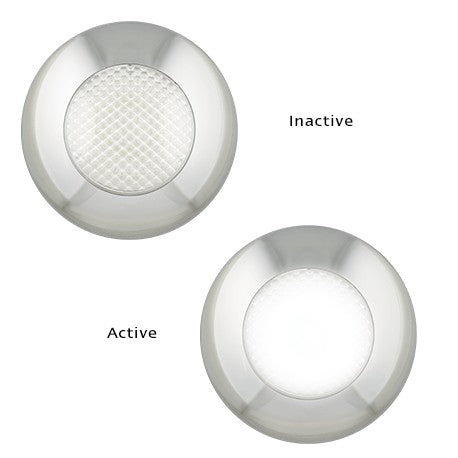 LED Autolamps 143120C12 12 Volt Chrome Bezel Exterior Lamp