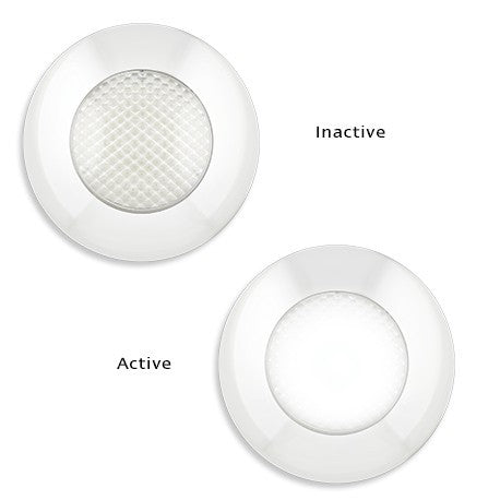 LED Autolamps 143120W12 12 Volt White Bezel Exterior Lamp