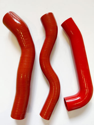 Silicone Intercooler Hose Kit for Mitsubishi Triton MN 10-15 2.5L Red