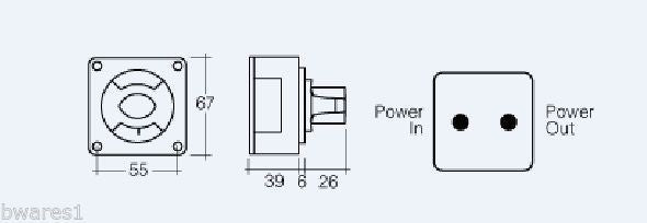 NARVA 61082BL BATTERY MASTER SWITCH, ROTARY SWITCH, BATTERY ISOLATOR ...