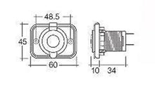 NARVA HEAVY DUTY FLUSH MOUNT  DUAL USB CARAVAN 4X4 81134 2.5AMPS IDEAL FOR IPADS