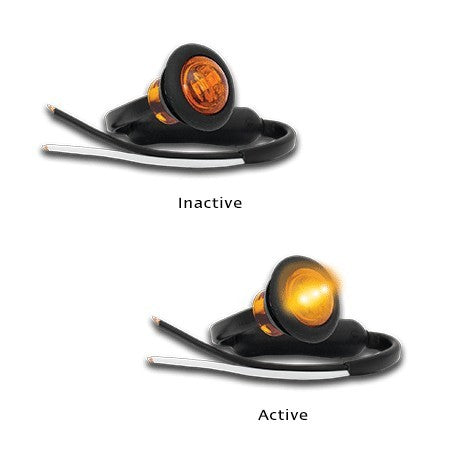 LED Autolamps 181AME 12-24 Volt Side Marker Lamp