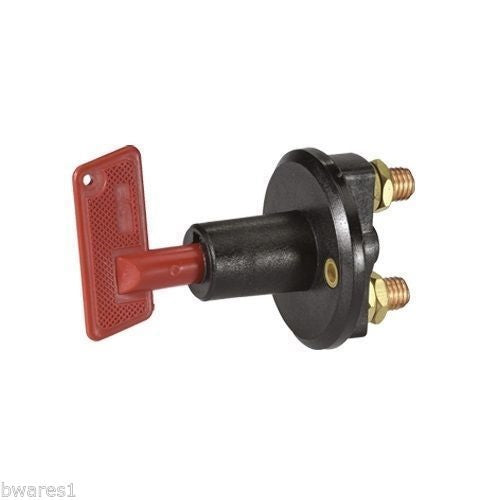 NARVA 61038 PLASTIC BATTERY MASTER SWITCH WITH REMOVABLE KEY 4X4 TRAILER CARAVAN