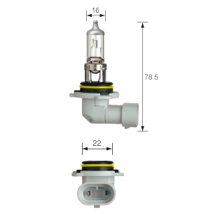 48026BL Narva 12 Volt HB4 Globe