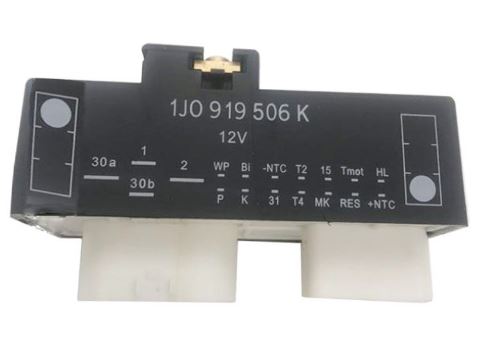 1J0919506K Fan Control Relay for Audi TT VW Jetta Golf Beetle Auxiliary 1J0919506K Fan Control Relay for Audi TT VW Jetta Golf Beetle Auxiliary