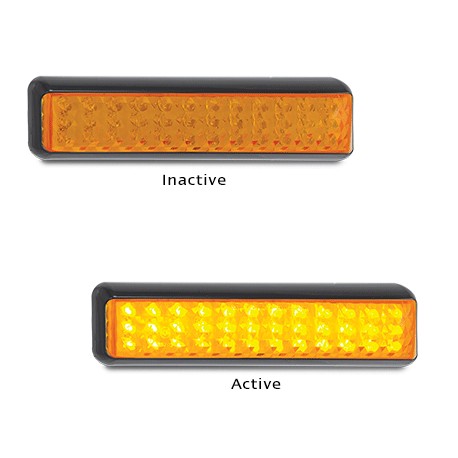 LED Autolamps 200BAM 12-24 Volt Rear Indicator Single Function Lamp