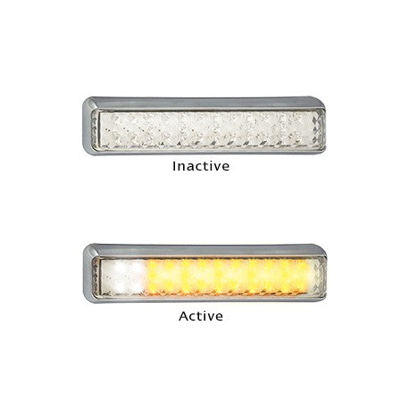 LED Autolamps 200CAW/24 24 Volt Surface Mount Front Indicator Marker Lamp