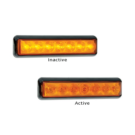 LED Autolamps 207A12 12 Volt Rear Indicator Single Function Lamp