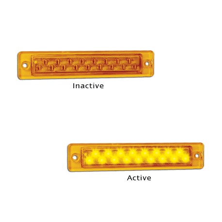 LED Autolamps 25A12 12 Volt Rear Indicator Single Function Lamp