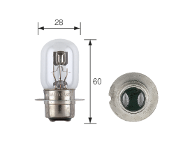 49212BL Narva 12 Volt Asymmetrical Headlamp Globe