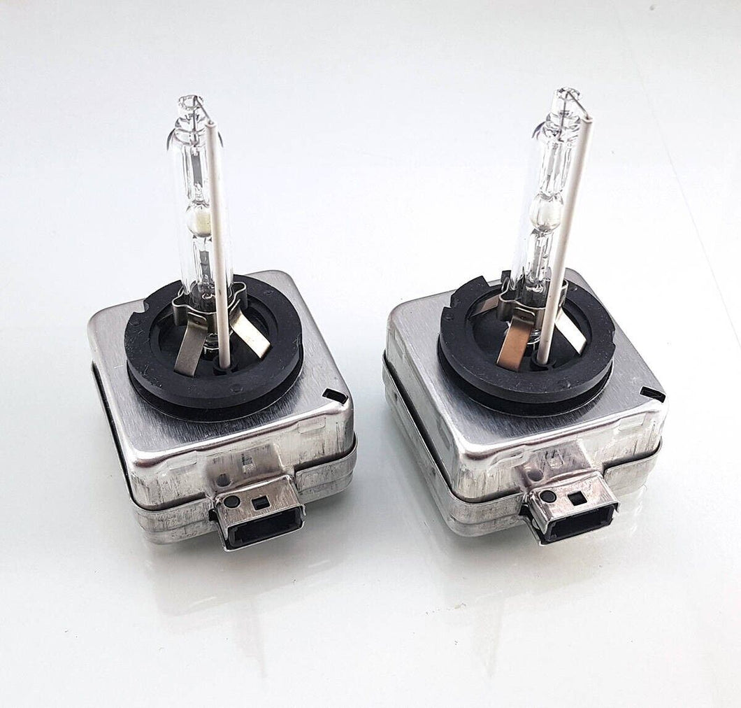2 x HID Xenon Headlight Bulbs D3S 6000k