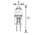 68621 Narva 12 Volt Miniature Halogen Globe