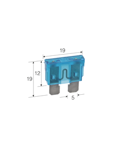 52830BL Narva Standard ATS Blade Fuse - Pack of 5