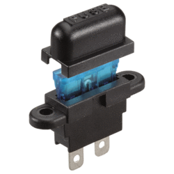 54394/50 Narva Panel Mount Standard ATS Blade Fuse Holder with Push on Terminals