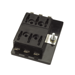 54430 Narva 6-Way Standard ATS Blade Fuse or Plug-In Type Circuit Breaker Block