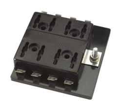 54432 Narva 8-Way Standard ATS Blade Fuse or Plug-In Type Circuit Breaker Block