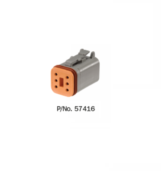 57416 Narva Deutsch Connectors - Male  - 10 Pack